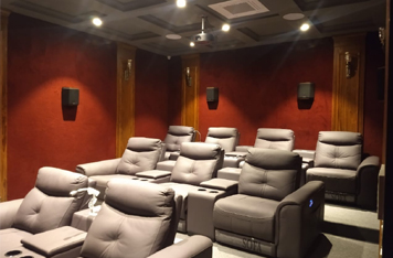 home theater room setup